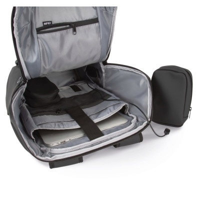 Saco anti-roubo impermeável com porta-capacete